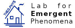 Theoretical Physics: Lab for Emergent Phenomena